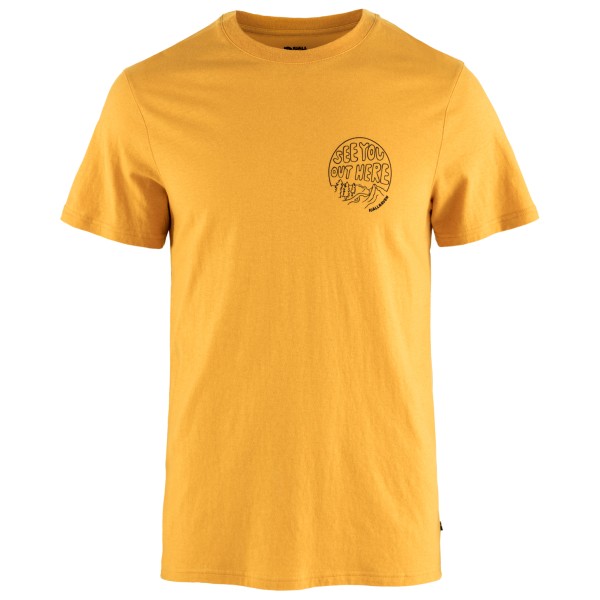 Fjällräven - Hemp Blend Out Here T-Shirt - T-Shirt Gr XL orange von Fjällräven