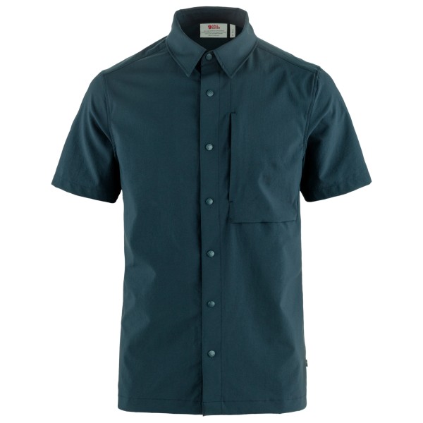 Fjällräven - High Coast Pack Shirt S/S - Hemd Gr L blau von Fjällräven