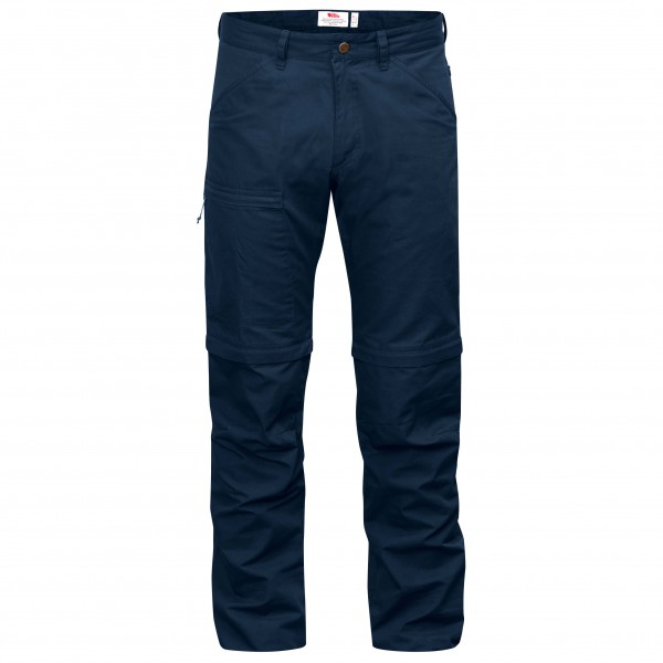 Fjällräven - High Coast Trousers Zip-Off - Trekkinghose Gr 52 blau von Fjällräven