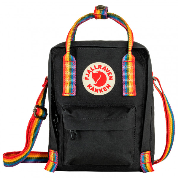 Fjällräven - Kånken Rainbow Sling - Umhängetasche Gr 2,5 l schwarz von Fjällräven