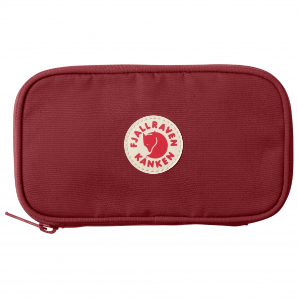 Fjällräven - Kånken Travel Wallet - Portemonnaie Gr One Size rot von Fjällräven