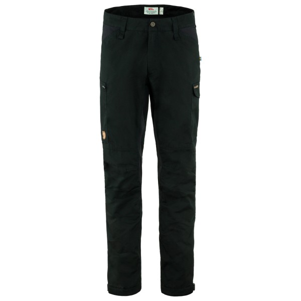 Fjällräven - Kaipak Trousers - Trekkinghose Gr 50 - Short schwarz von Fjällräven