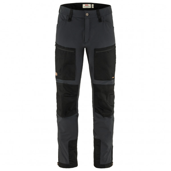 Fjällräven - Keb Agile Trousers - Trekkinghose Gr 46 - Regular schwarz von Fjällräven