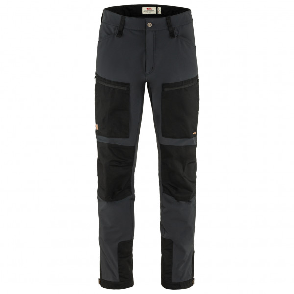 Fjällräven - Keb Agile Trousers - Trekkinghose Gr 60 - Regular schwarz von Fjällräven