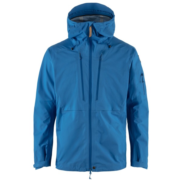 Fjällräven - Keb Eco-Shell Jacket - Regenjacke Gr L blau von Fjällräven