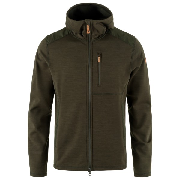 Fjällräven - Keb Fleece Hoodie - Fleecejacke Gr M;S;XL;XXL blau;oliv von Fjällräven