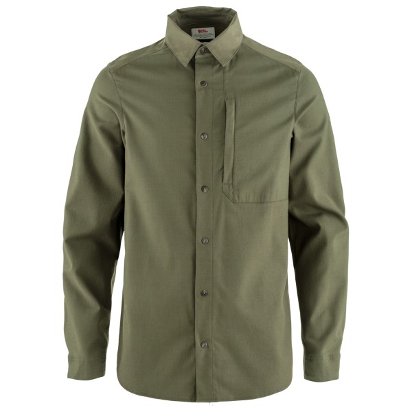 Fjällräven - Keb Trekking Shirt L/S - Hemd Gr M oliv von Fjällräven