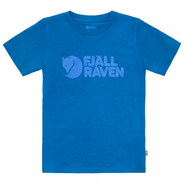Fjällräven - Kid's Fjällräven Logo T-Shirt - T-Shirt Gr 104 blau von Fjällräven