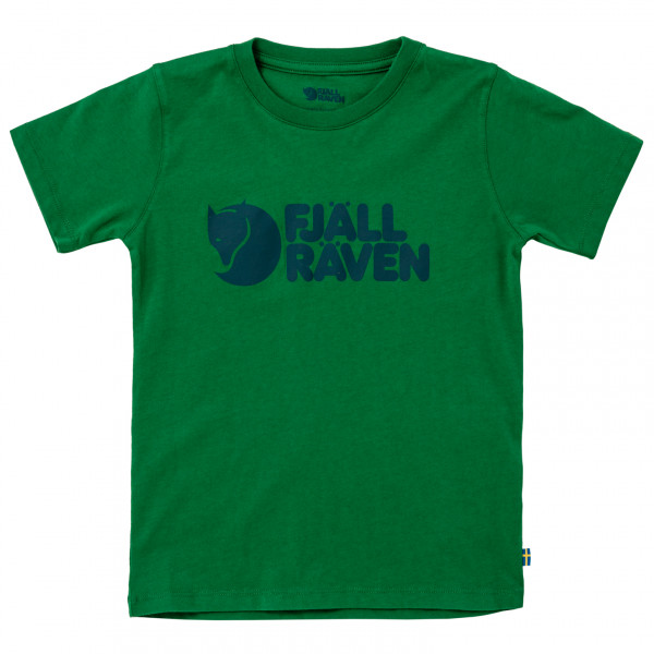 Fjällräven - Kid's Fjällräven Logo T-Shirt - T-Shirt Gr 122 grün von Fjällräven