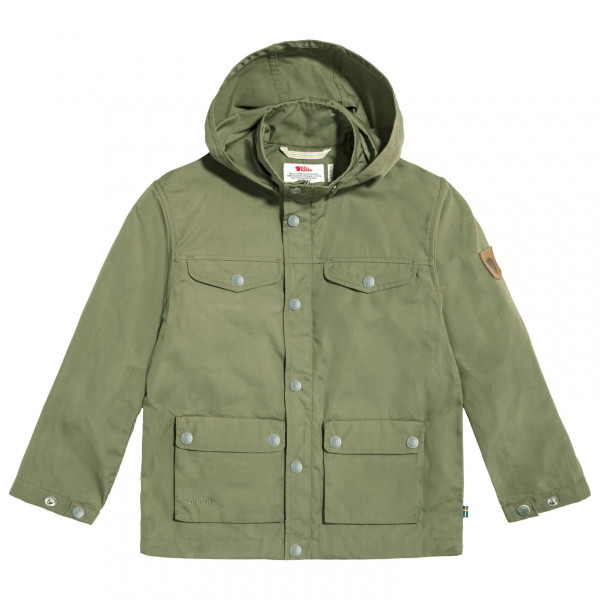 Fjällräven - Kids Greenland Jacket - Hardshelljacke Gr 116 oliv von Fjällräven