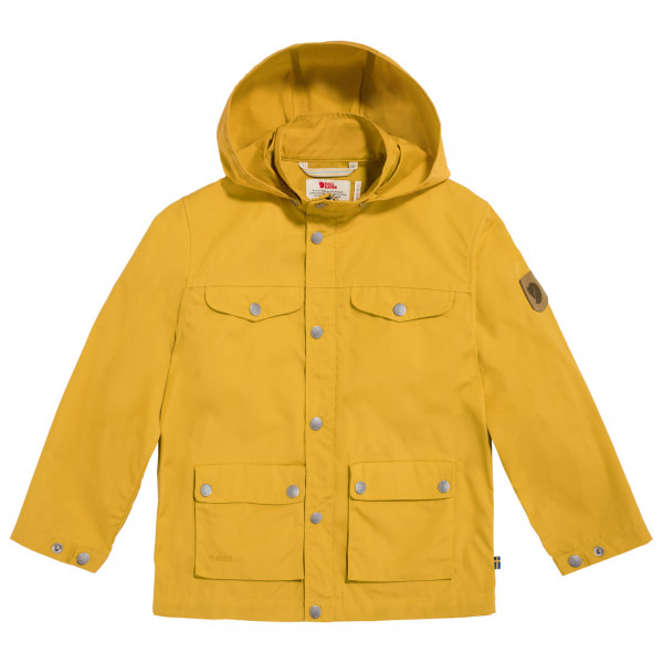 Fjällräven - Kids Greenland Jacket - Hardshelljacke Gr 122 gelb von Fjällräven