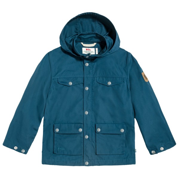 Fjällräven - Kids Greenland Jacket - Hardshelljacke Gr 134 blau von Fjällräven