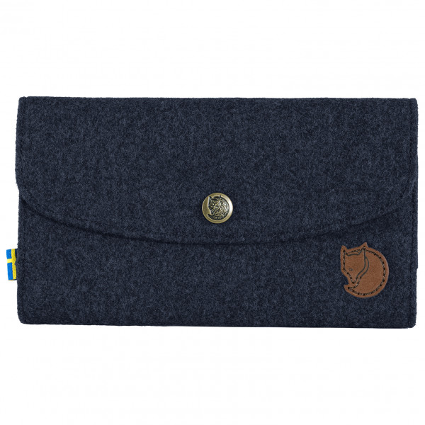 Fjällräven - Norrvåge Travel Wallet - Portemonnaie Gr One Size grau/schwarz von Fjällräven