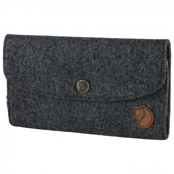 Fjällräven - Norrvåge Travel Wallet - Portemonnaie Gr One Size grau/schwarz von Fjällräven