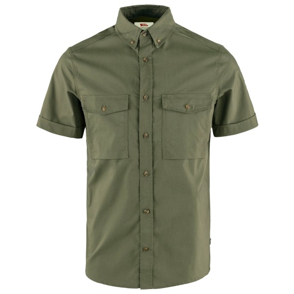 Fjällräven - Övik Air Stretch S/S Shirt - Hemd Gr XL oliv von Fjällräven