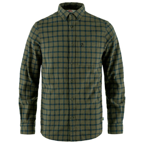 Fjällräven - Övik Flannel Shirt - Hemd Gr L oliv von Fjällräven