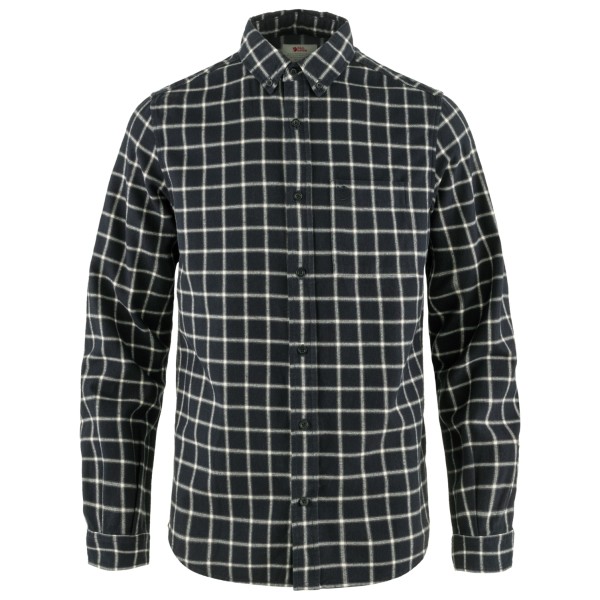 Fjällräven - Övik Flannel Shirt - Hemd Gr M grau/schwarz von Fjällräven