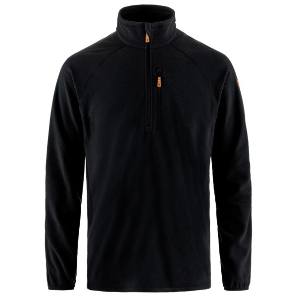 Fjällräven - Övik Lite Fleece Half Zip - Fleecepullover Gr S schwarz von Fjällräven