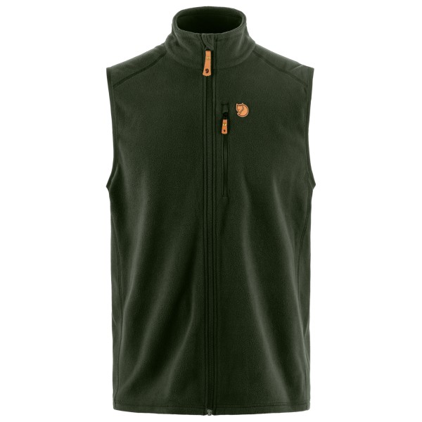 Fjällräven - Övik Lite Fleece Vest - Fleecegilet Gr L oliv von Fjällräven