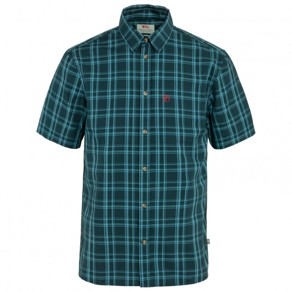 Fjällräven - Övik Lite Shirt S/S - Hemd Gr M blau von Fjällräven