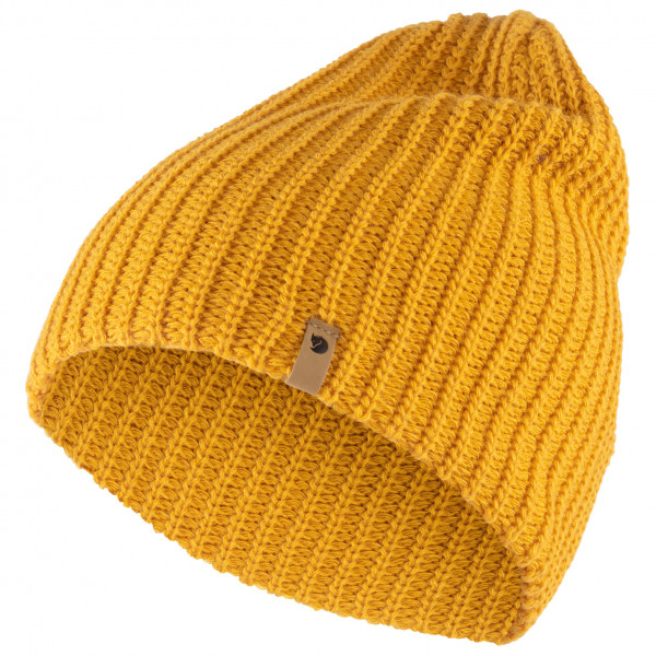 Fjällräven - Övik Melange Beanie - Mütze Gr One Size blau;grau;grau/schwarz;oliv;orange von Fjällräven