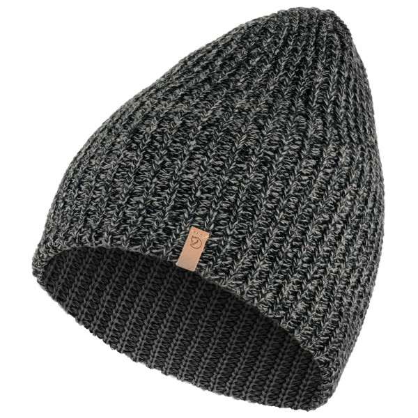 Fjällräven - Övik Melange Beanie - Mütze Gr One Size grau/schwarz von Fjällräven