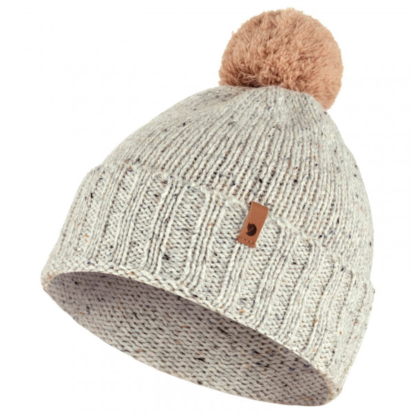 Fjällräven - Övik Pom Hat - Mütze Gr One Size beige/grau von Fjällräven