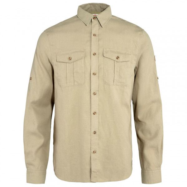 Fjällräven - Övik Travel Shirt L/S - Hemd Gr L;M;S;XL;XS;XXL beige;blau;bunt;oliv von Fjällräven