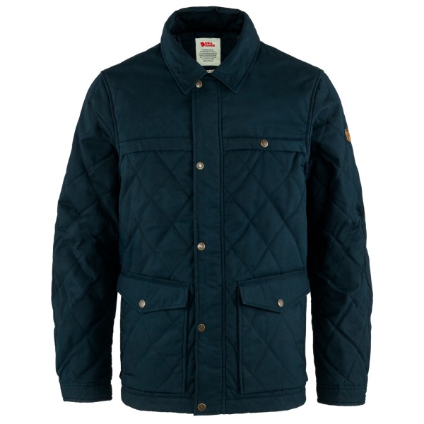 Fjällräven - Övik Wool Padded Jacket - Isolationsjacke Gr L blau von Fjällräven