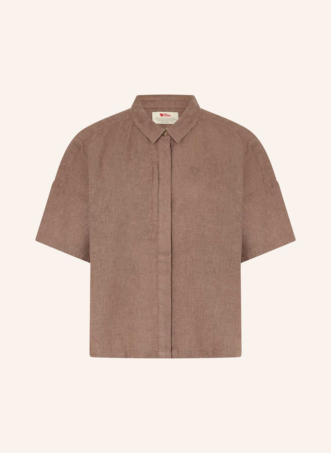 Fjällräven Outdoor-Bluse Övik Hemp Camp braun Fjällräven Outdoor-Bluse Övik Hemp Camp braun von Fjällräven
