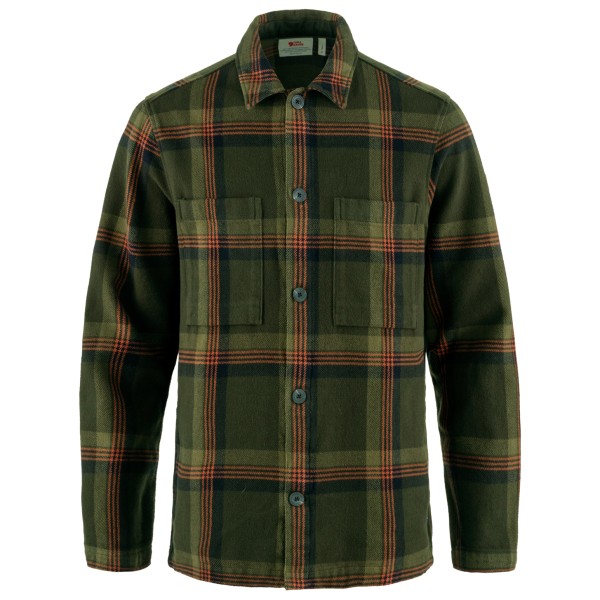 Fjällräven - Singi Flannel Overshirt - Freizeitjacke Gr L;M;S;XL;XS;XXL oliv;schwarz von Fjällräven