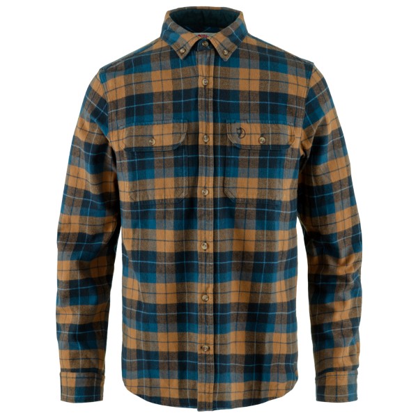 Fjällräven - Singi Heavy Flannel Shirt - Hemd Gr L braun von Fjällräven