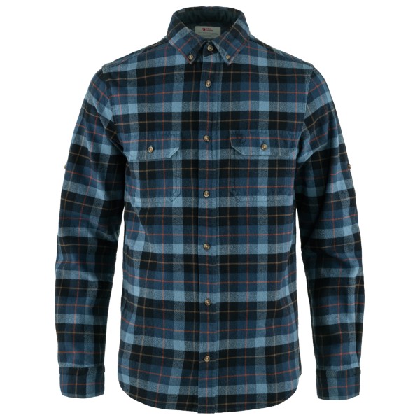 Fjällräven - Singi Heavy Flannel Shirt - Hemd Gr M blau von Fjällräven