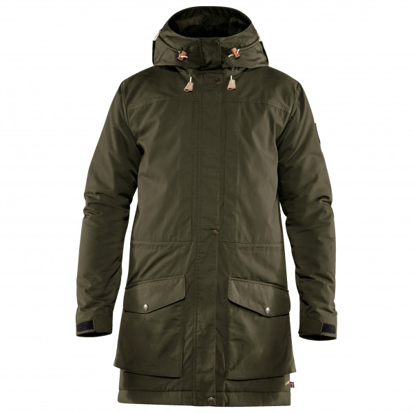 Fjällräven - Singi Wool Padded Parka - Mantel Gr L oliv von Fjällräven