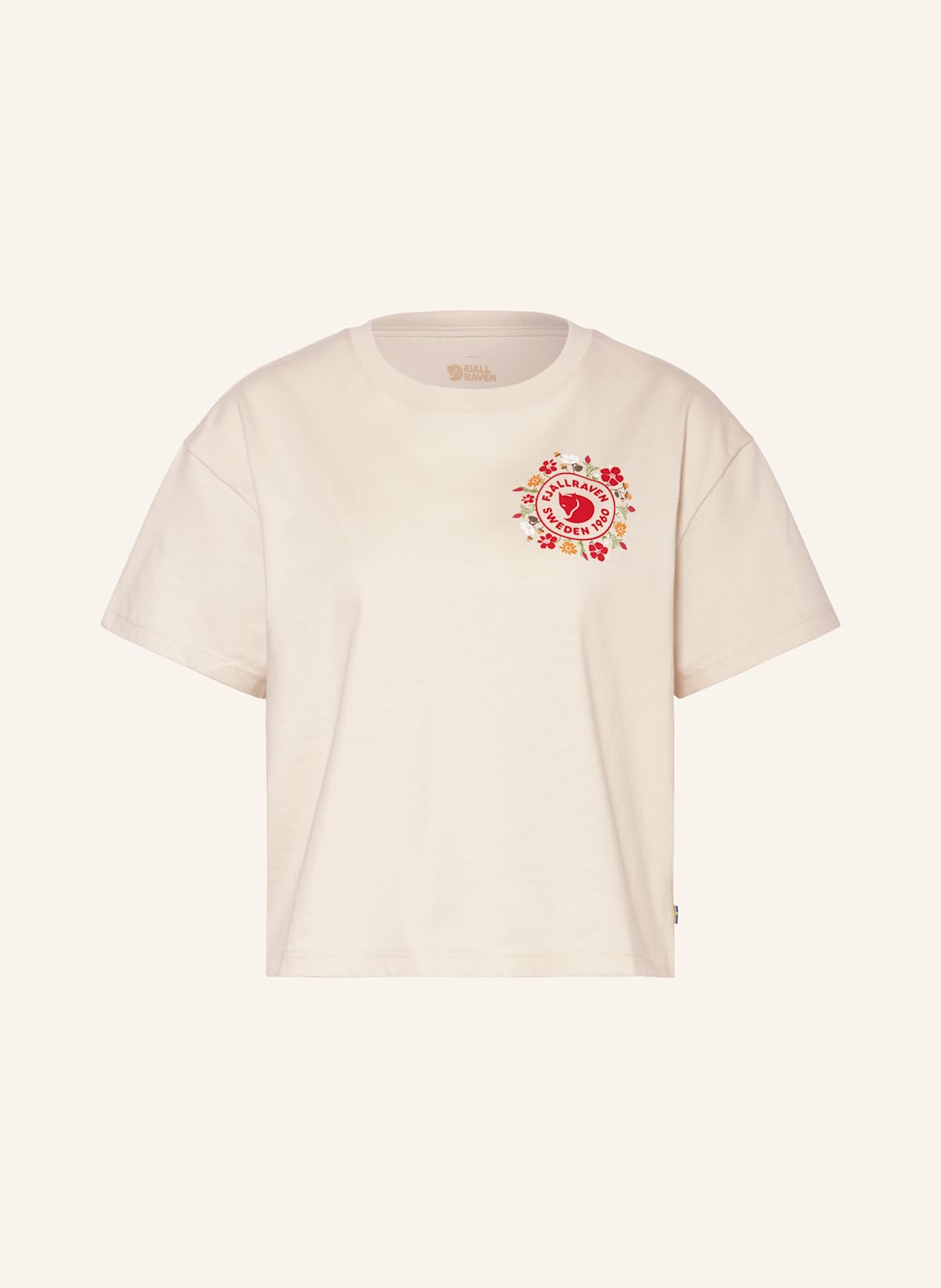 Fjällräven T-Shirt Fjällblomster beige Fjällräven T-Shirt Fjällblomster beige von Fjällräven