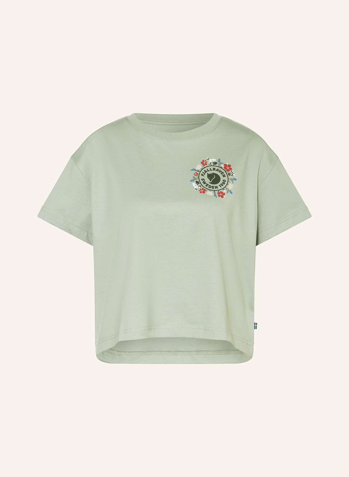 Fjällräven T-Shirt Fjällblomster gruen von Fjällräven