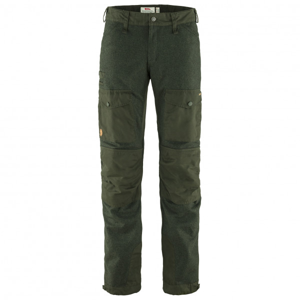 Fjällräven - Värmland Wool Trousers - Trekkinghose Gr 46 oliv von Fjällräven