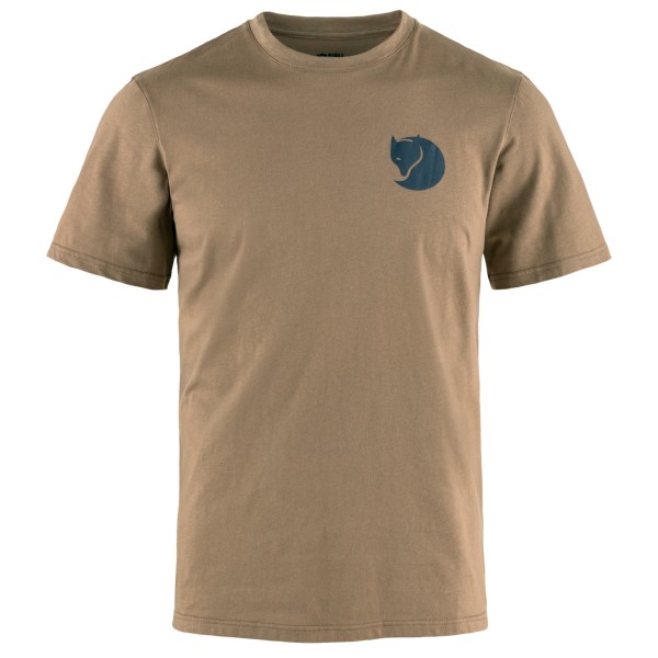 Fjällräven - Walk With Nature T-Shirt - T-Shirt Gr L beige von Fjällräven