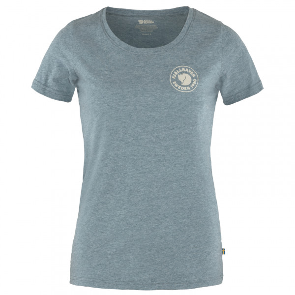 Fjällräven - Women's 1960 Logo - T-Shirt Gr M grau/türkis von Fjällräven