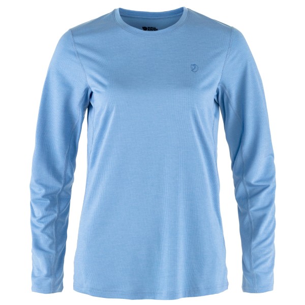 Fjällräven - Women's Abisko Day Hike L/S - Funktionsshirt Gr S blau von Fjällräven
