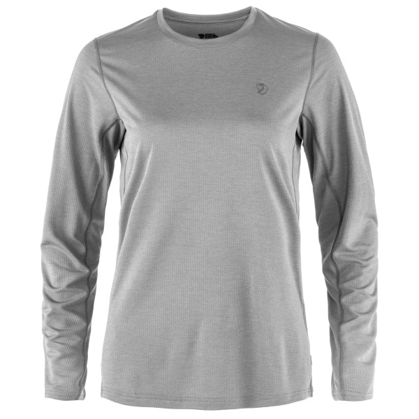 Fjällräven - Women's Abisko Day Hike L/S - Funktionsshirt Gr S grau von Fjällräven