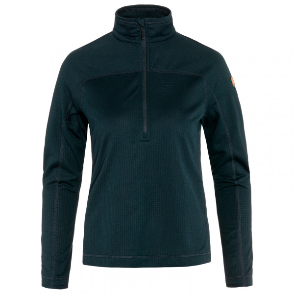 Fjällräven - Women's Abisko Lite Fleece Half Zip - Fleecepullover Gr L blau von Fjällräven