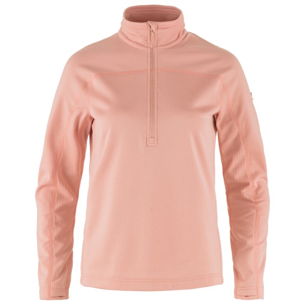 Fjällräven - Women's Abisko Lite Fleece Half Zip - Fleecepullover Gr L rosa von Fjällräven