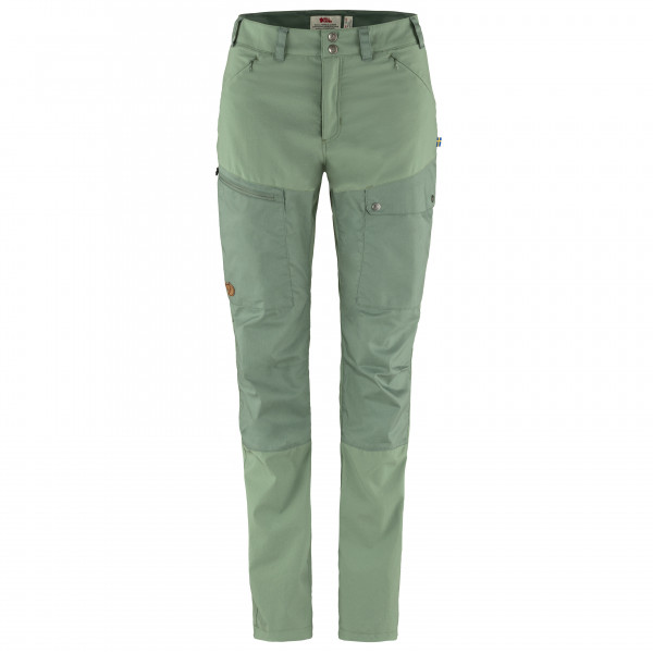 Fjällräven - Women's Abisko Midsummer Trousers - Trekkinghose Gr 38 - Regular;42 - Short;44 - Regular;44 - Short;46 - Regular grün;schwarz von Fjällräven