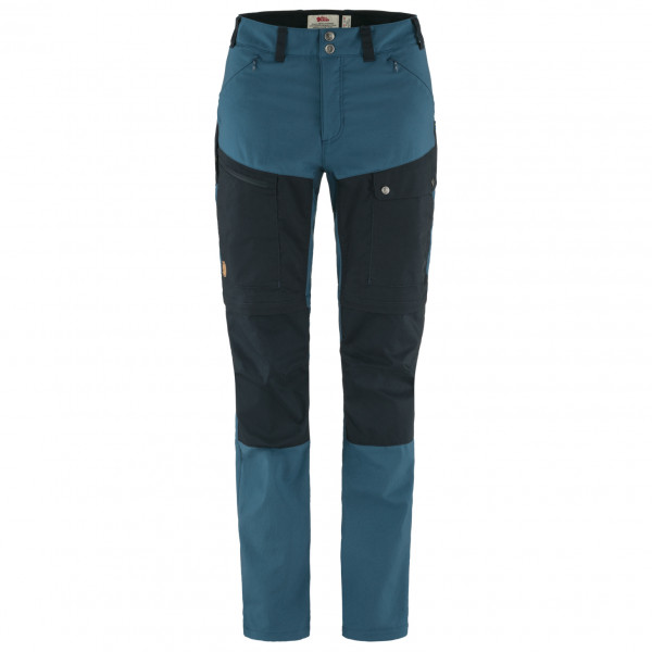 Fjällräven - Women's Abisko Midsummer Zip Off Trousers - Zip-Off-Hose Gr 36 blau von Fjällräven