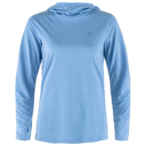 Fjällräven - Women's Abisko Sun-Hoodie - Funktionsshirt Gr XS blau von Fjällräven