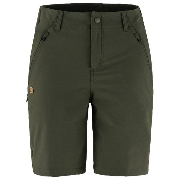 Fjällräven - Women's Abisko Trail Stretch Shorts - Shorts Gr 34 oliv von Fjällräven