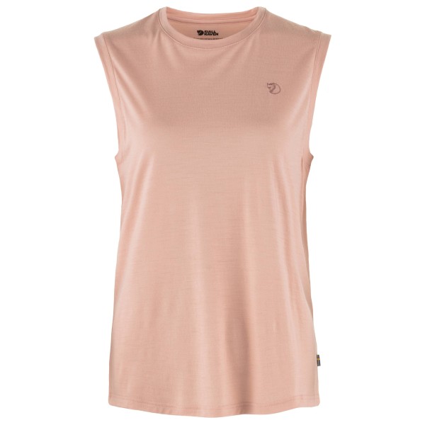 Fjällräven - Women's Abisko Wool Tank Top - Merinoshirt Gr XS rosa von Fjällräven