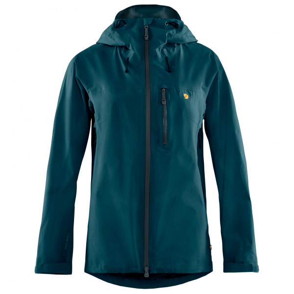 Fjällräven - Women's Bergtagen Lite Eco-Shell Jacket - Regenjacke Gr L blau von Fjällräven