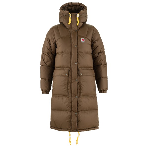 Fjällräven - Women's Expedition Long Down Parka - Daunenmantel Gr L braun von Fjällräven